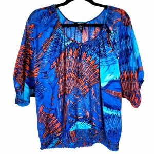 NEW! Bright Flowy Blouse